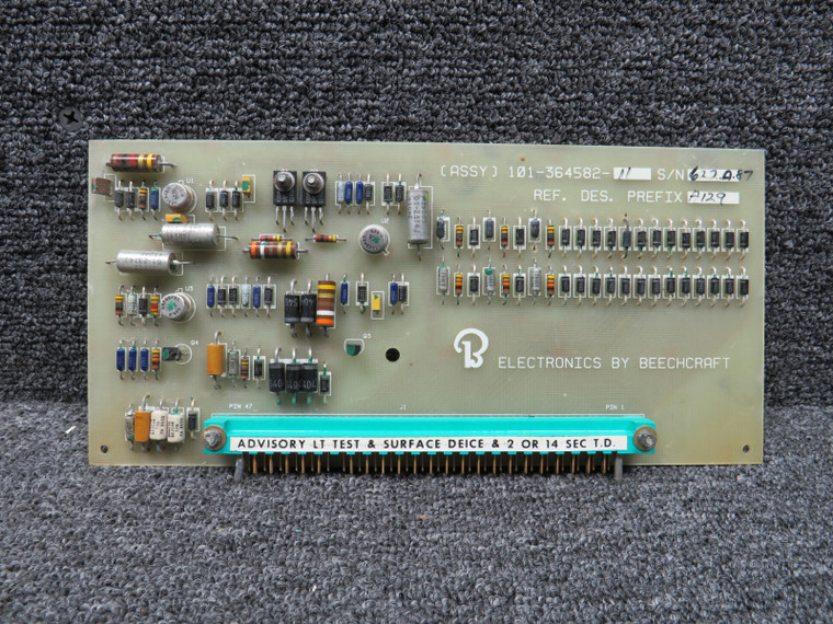101-364582-11 Beechcraft Advisory LT Test and Surface Deice PC Board