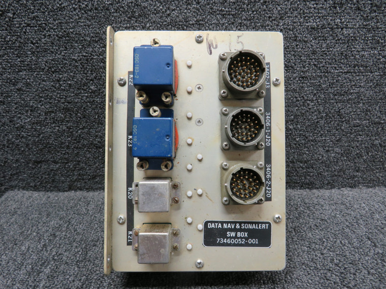 73460052-001 Dehavilland Data Navigation and Sonalert SW Box