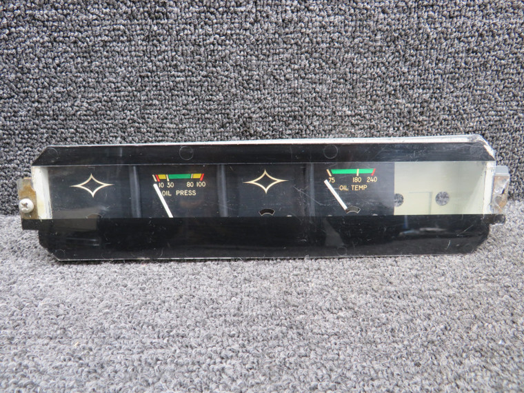 95241-021 Piper PA-28-201T Instrument Cluster (Minus Amps Gauge, Chipped Face)