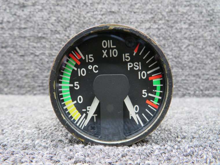 397-02844 (Alt: 45AS86825-7) Armtec Dual Pressure and Temperature Indicator