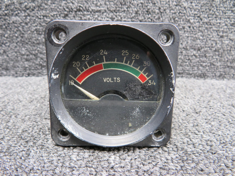 562-916 Voltmeter Indicator (Volt Range: 18-34V) (Worn Face)