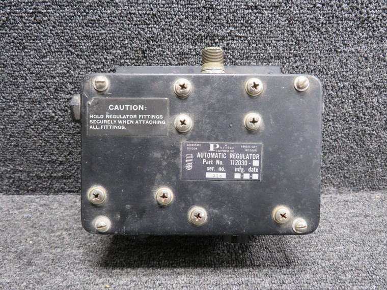 112030-06 Puritan Automatic Regulator with Green Repairable Tag (Core)