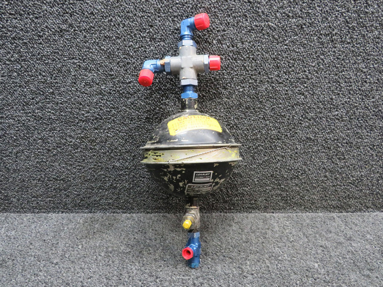 2380167-2, AN937 Learjet 25 Accumulator Assembly with Cross Fitting