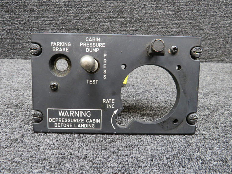 129-524093-601 El Panel Pressurization Panel with Switch
