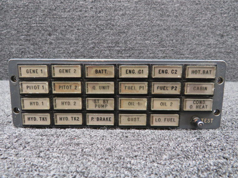 652TS01Y01 ECE Annunciator Panel Assembly (Stuck Buttons) (Core)