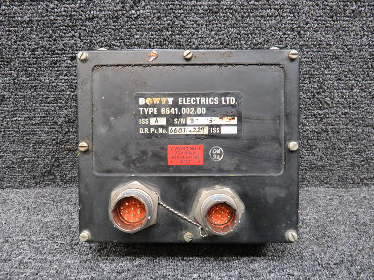 660712229 (Alt: 6641-002-00) Dowty Electrics De-Ice Timer Control Unit