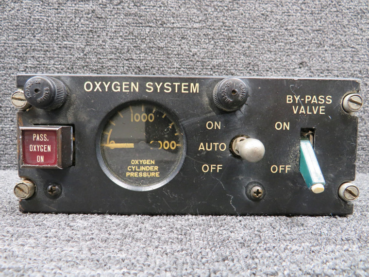 Israel 1124 Oxygen System Panel (Black)