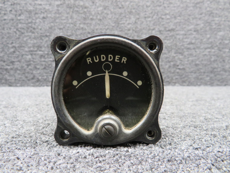 1412B Motorola Aviation Rudder Trim Indicator (Worn Inner Face)