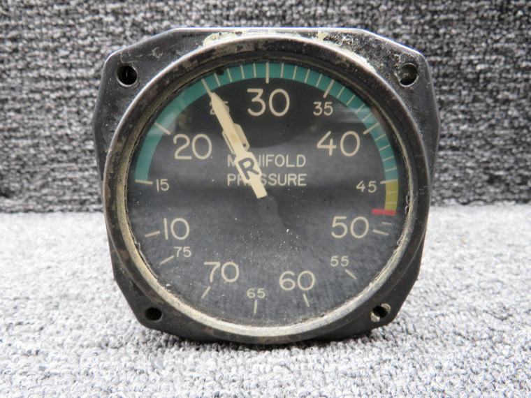 31854 (Alt: AN 5770-2A) Ranco Dual Manifold Pressure Gauge (Worn Face)