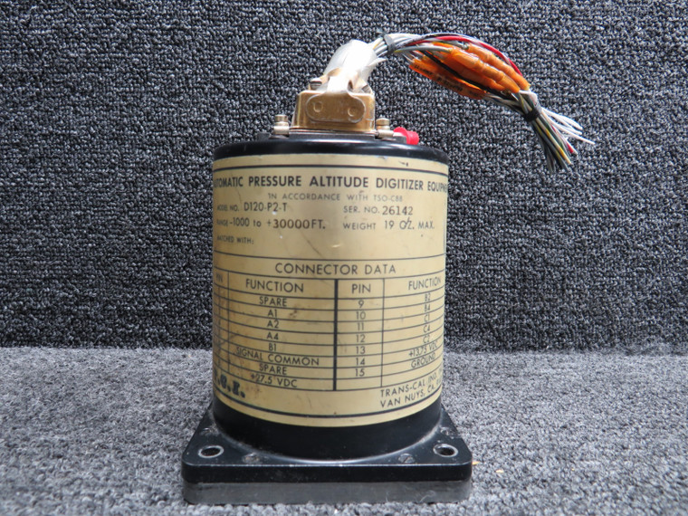 D120-P2-T TCI Automatic Altitude Digitizer with Connector (Loose Parts) (Core)