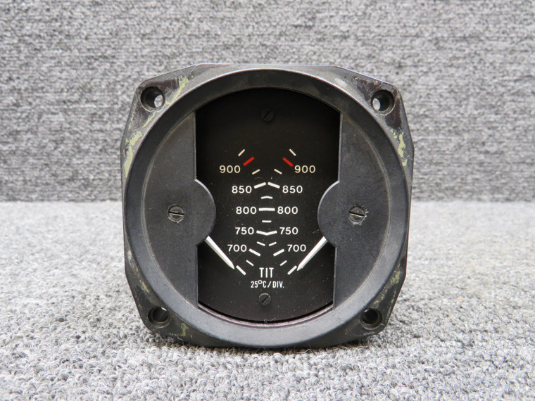 Alcor Dual Turbine Inlet Temperature Indicator (Missing Glass)