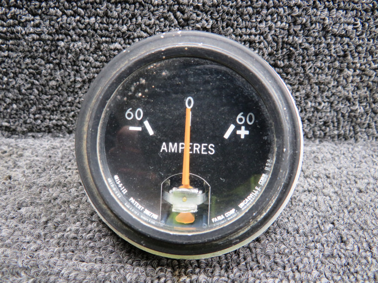 4015-5-111 Faria Corp Ammeter Indicator with Mount (Amps: -60 to 60)