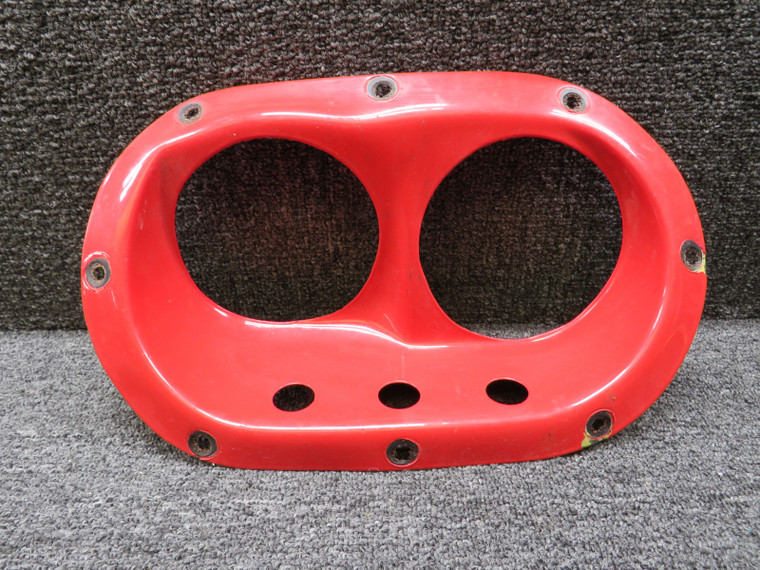 A526-1 Robinson R-22 Dual Landing Light Retainer (Worn Mount Holes) (Red)