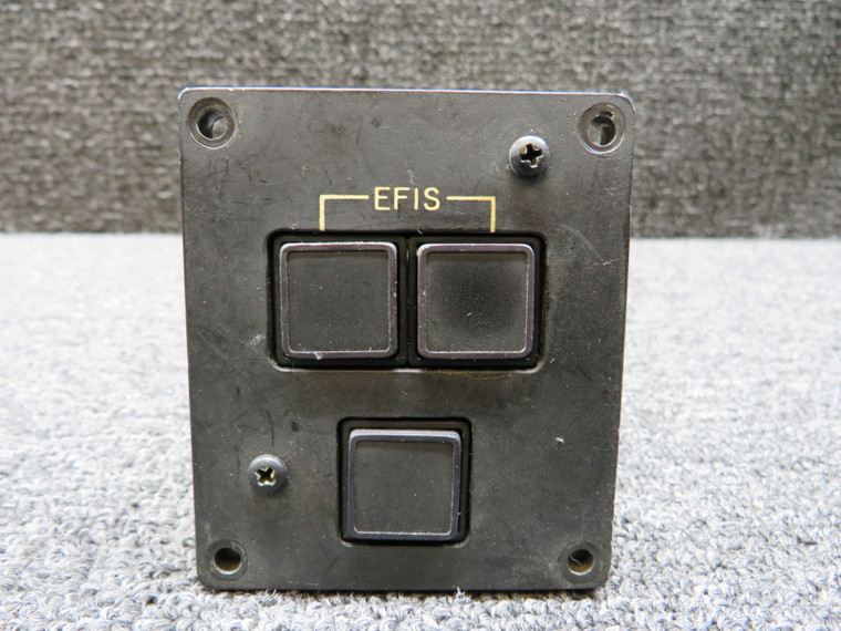 129-034033-617 EFIS Annunciator Switch Panel Assembly