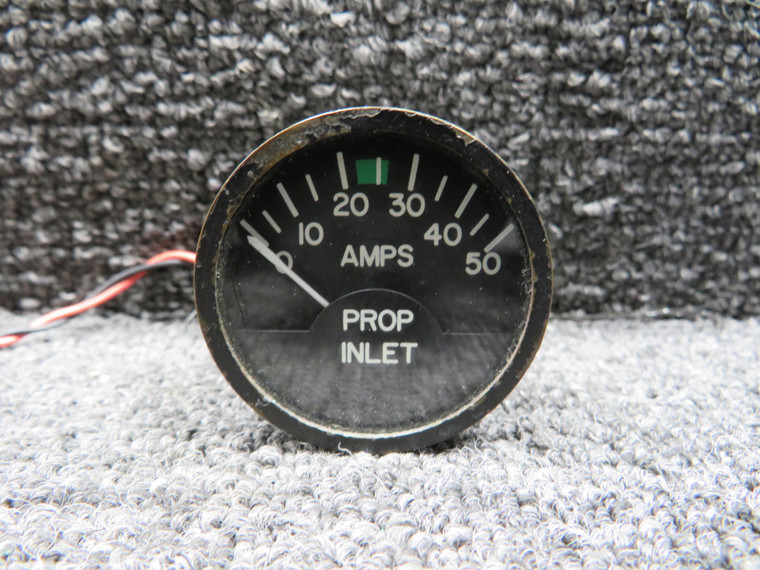 0307-019 B and D Instruments Ammeter Indicator (Worn Face)