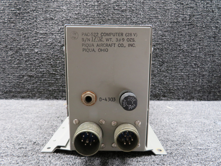 PAC-522 Piqua Propeller Synchrophaser Computer w Mount (28V) (Worn)