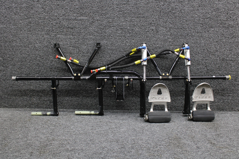 63459-018 Piper PA32R-301T Rudder Pedal Assembly with Cylinders and Hoses