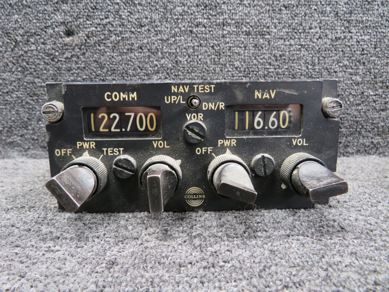 522-2447-005 Collins 313N-2 Radio Control Unit (Black)