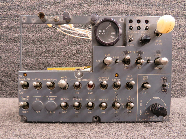 508801-117 LearJet Switch Panel Assembly