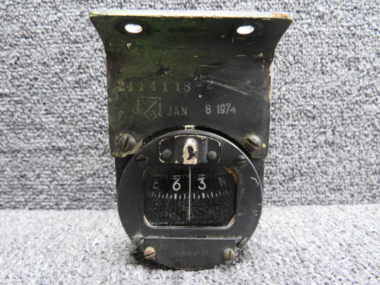 C2350L4-M23 Airpath Magnetic Compass Indicator w Windshield Mount, Lighted