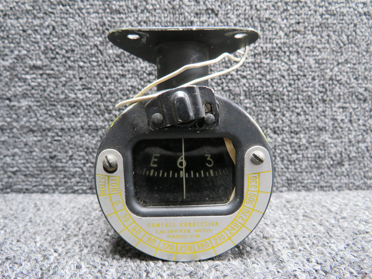 Windshield Mounted Magnetic Compass Indicator, Lighted (Triangle Mount)