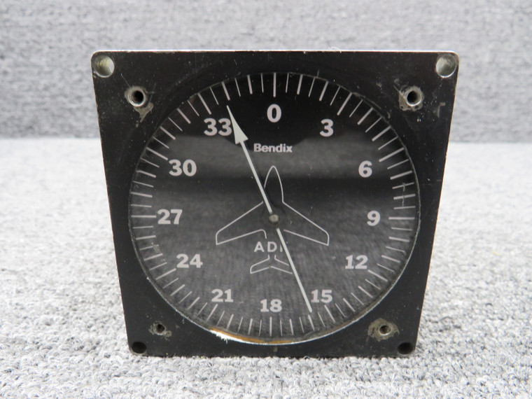 1U027-01 (Alt: 3D065T) Bendix 551A Servo AMP Indicator w Mods (Worn Face)