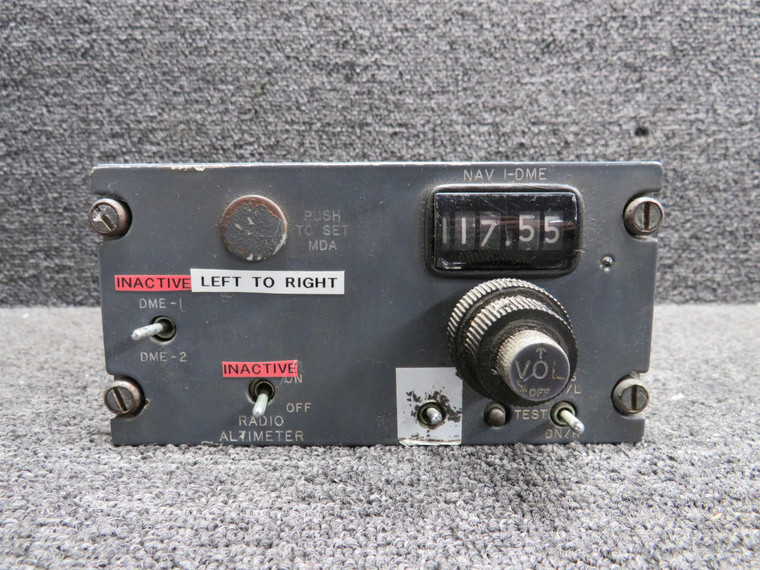 2488602-4 Learjet NAV 1-DME Control Assembly
