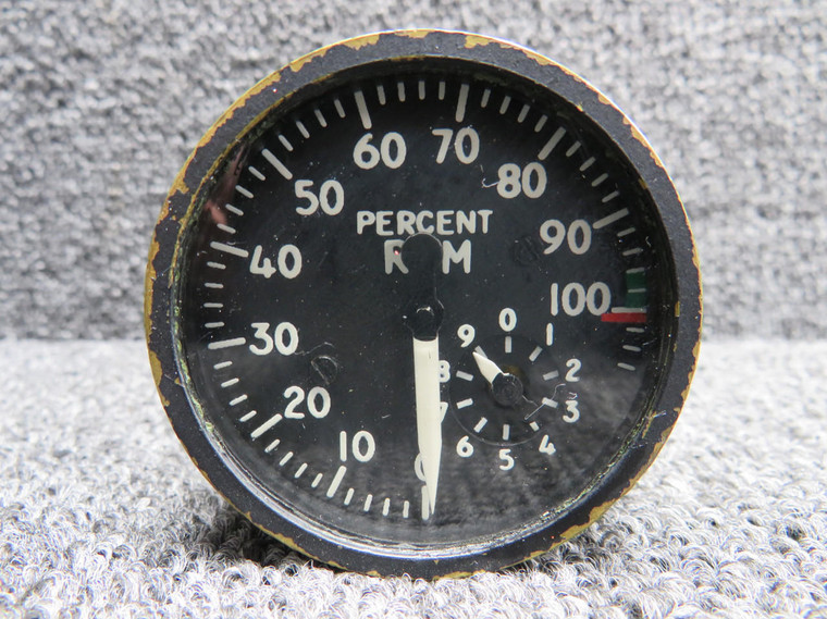 Swearingen Tachometer Indicator (No Data Plate) (Worn Face)