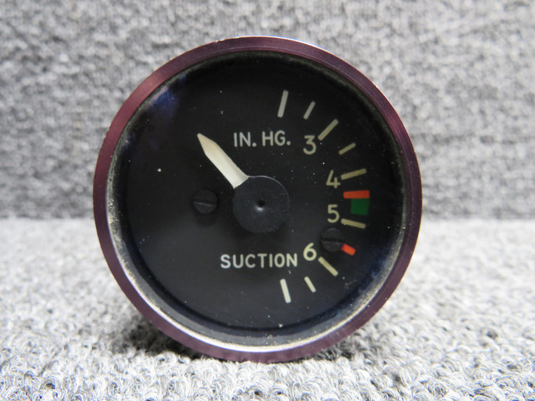 09007-1169 (Alt: 27-19122-1) Aerosonic Suction Indicator (Range: 2-7 In. Hg.)