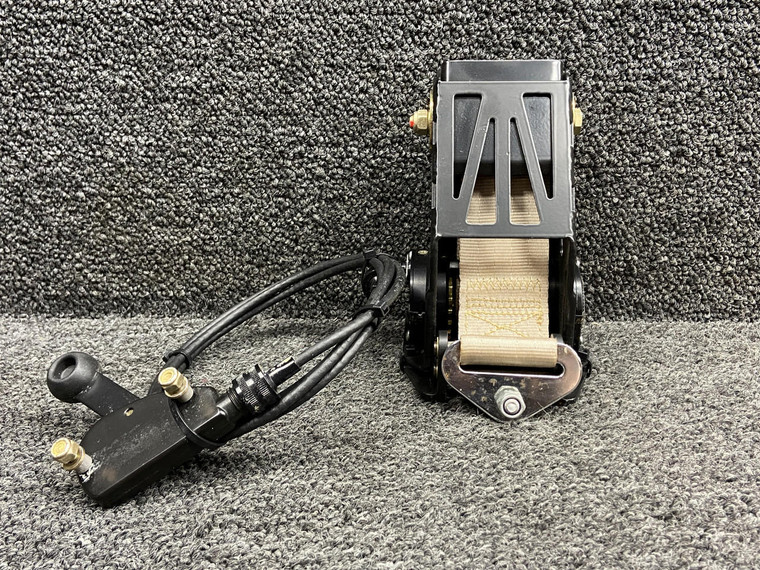 4286-2-011-8060 Amsafe Pilot Seat Belt Assembly w Reel (Rating: 2500 LBS)