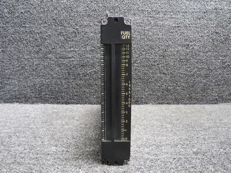 585-31654-002 Intercontinental Fuel Quantity Indicator with Mods (Worn Face)