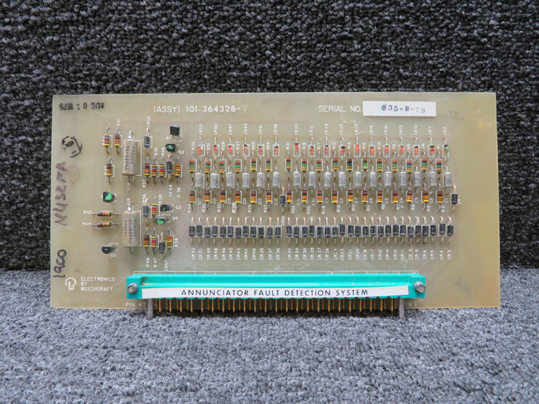 101-364328-5 Beechcraft Annunciator Fault Detection System PC Board