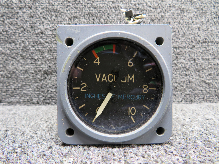40-475-0101 (Alt: C668514-0101) MacLeod Vacuum Indicator (In. Hg: 0-10)
