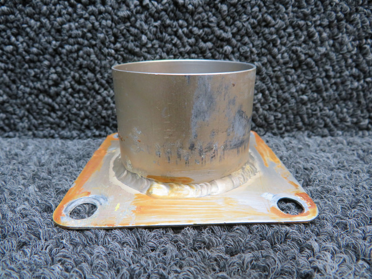 169-910028-5 Beechcraft 24R Defrost Valve Weld (Holes Enlarged) (Worn)