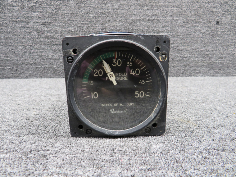 IU028-202-4 (Alt: 96-384056-1) Edo-Aire Manifold Pressure Ind, Lighted (Warped)