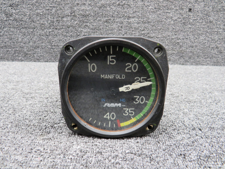 6020-E40 (Alt: C662026-0106) United Dual Manifold Pressure Indicator