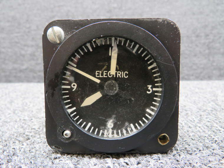 Borg Electric Clock (White Hands) (Missing Knob) (No Data Plate)