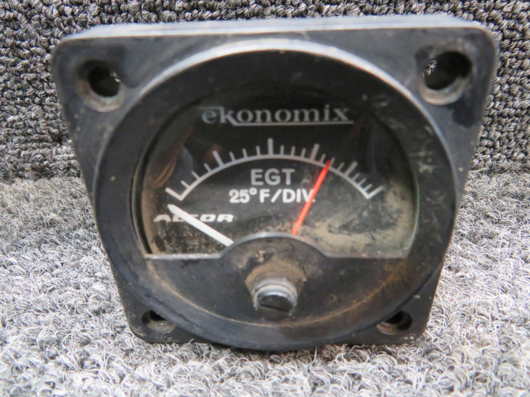 202A-1A Alcor Exhaust Gas Temperature Indicator w (Loose Glass)