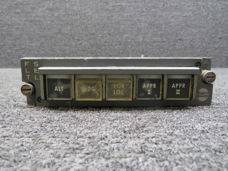 772-5410-004 Collins 614E-23 Mode Selector (Missing Button Covers) (Worn Face)