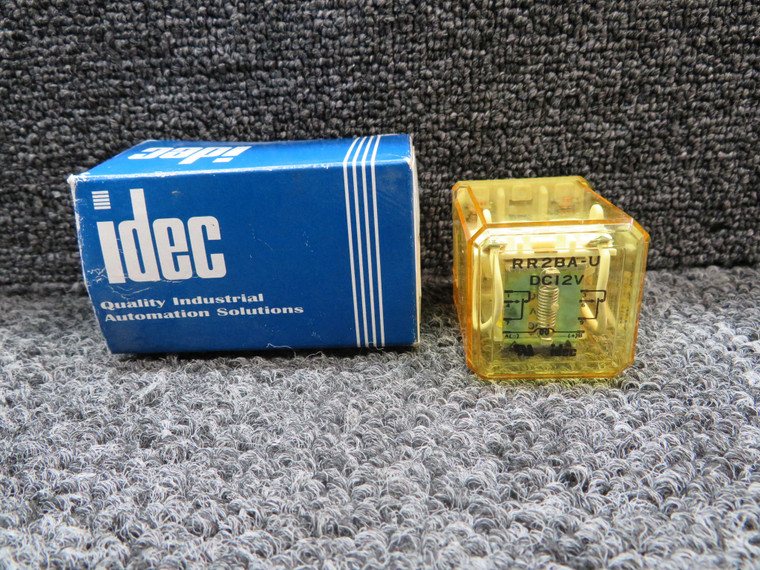 RR2BA-U IDEC Power Relay (12 Volts) (New Old Stock)
