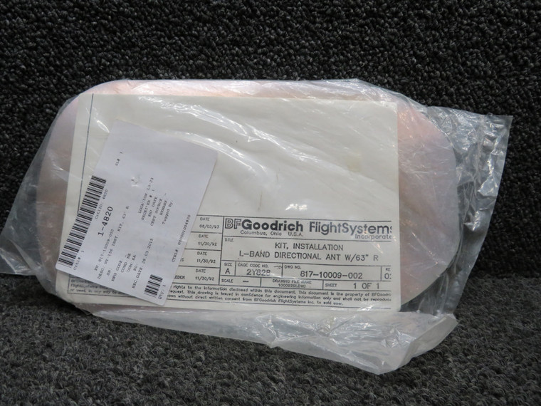 817-1009-002 BF Goodrich Plate Adapter (New Old Stock)