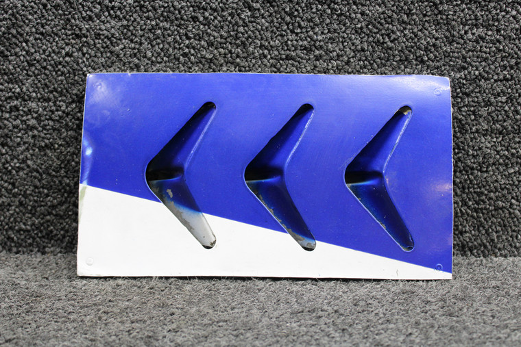 0752608-3 (Use: 0752608-1) Cessna 210B Engine Cowl Louver Lower LH
