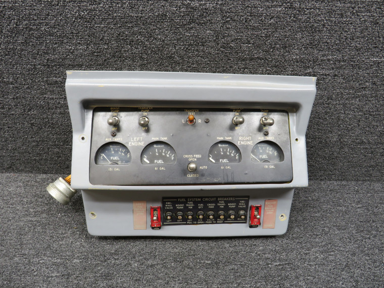 Beechcraft A90 Left and Right Engine Fuel Indicator Panel