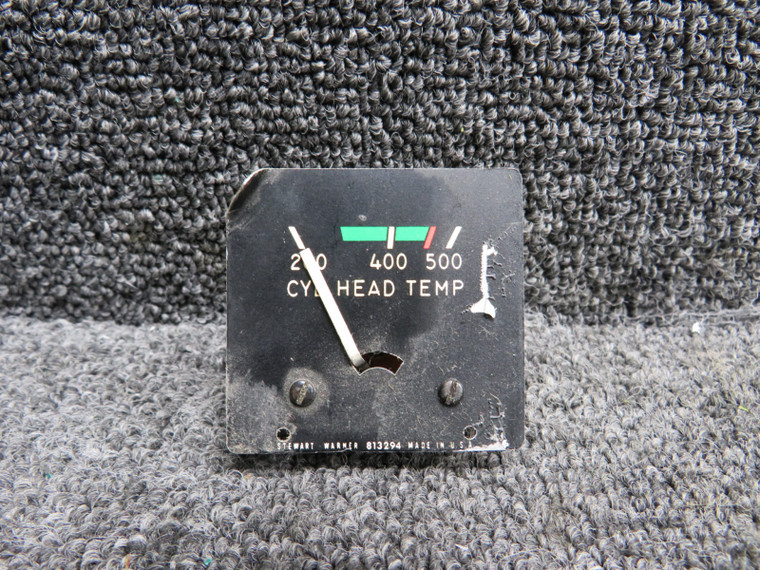 813294 Stewart-Warner Cylinder Head Temperature Gauge (Bent Ear) (Worn Face)