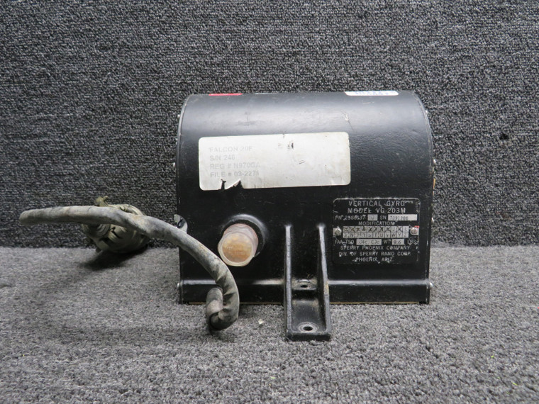 2586137-6 Sperry VG-203M Vertical Gyro with Modifications