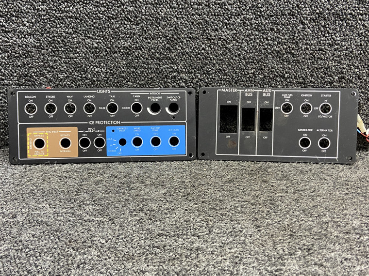 800-011510-1, 800-010118-1 IDD LED Electroluminescent Breaker Panel Cover Set