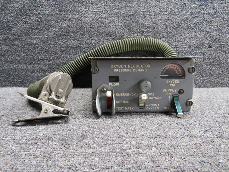 Oxygen Regulator Control Unit with Hose