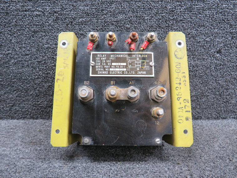 FB28-1 Shinko Mechanical Interlock Relay with Bracket (28V)