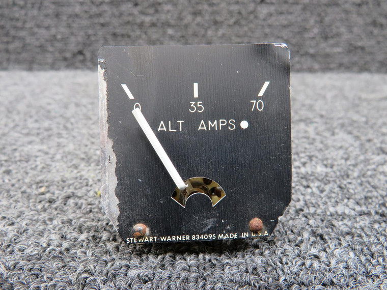 834095 Stewart-Warner Alternator Amps Indicator (Broken Connection) (Core)