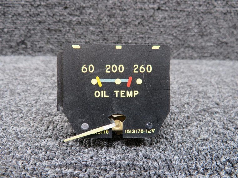 1513176, 1513178-12V Oil Temperature Indicator (Broken Needle) (Core)